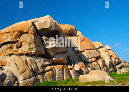 Lavezzi-Inseln auf Korsika. Stockfoto