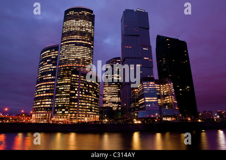 Moskau internationales Geschäftszentrum, Russische Föderation Stockfoto