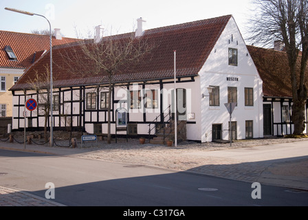 Sæby ist eine dänische Stadt mit einer Bevölkerung von 8.898 in Frederikshavn Kommune, Region Nordjylland an der Nordostküste Stockfoto