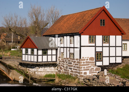 Sæby Mühle die Build 1710 waren Stockfoto