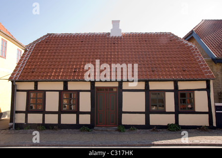 Sæby ist eine dänische Stadt mit einer Bevölkerung von 8.898 in Frederikshavn Kommune, Region Nordjylland an der Nordostküste Stockfoto