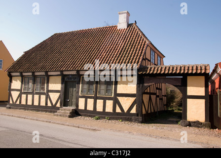 Sæby ist eine dänische Stadt mit einer Bevölkerung von 8.898 in Frederikshavn Kommune, Region Nordjylland an der Nordostküste Stockfoto