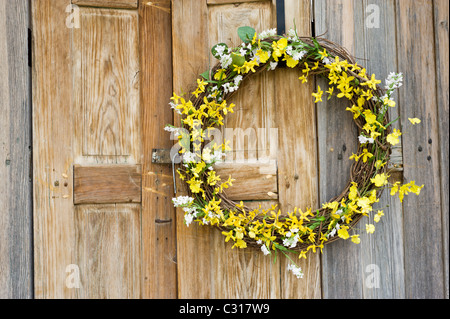 Eine katholische geistliche Einkehr und Grabstätte von John Meigs, in San Patricio, New Mexico. Stockfoto