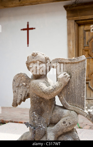 Eine katholische geistliche Einkehr und Grabstätte von John Meigs, in San Patricio, New Mexico. Stockfoto