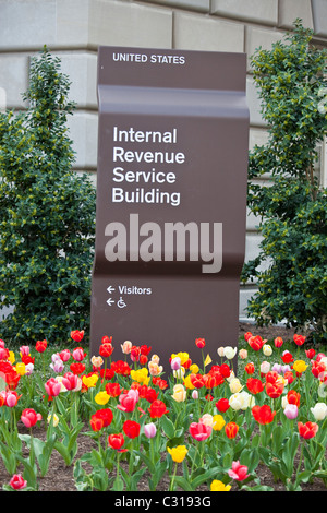 IRS, Internal Revenue Service Gebäude in Washington DC Stockfoto