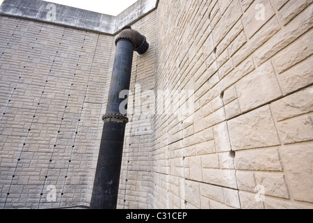 Schuss von riesigen Wasserpfeife hautnah Stockfoto