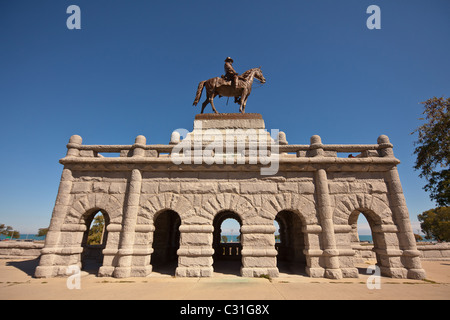 Grant Memorial im Lincoln Park Chicago, IL, USA. Stockfoto