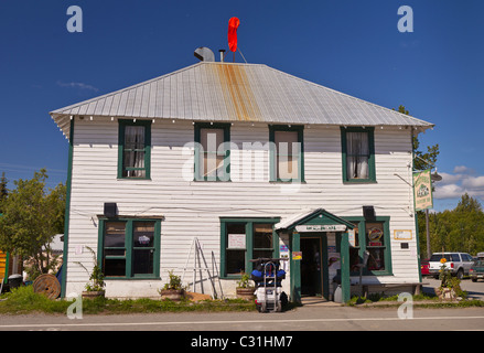 TALKEETNA, ALASKA, USA - historischen Fairview Inn, gegründet 1923. Stockfoto