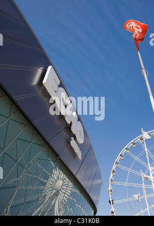 Echo Arena Musik- und Tagungsstätte, Liverpool, Merseyside, UK Stockfoto