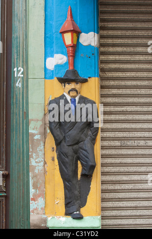 El Caminito, Stadtteil La Boca, Buenos Aires, Argentinien Stockfoto