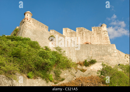 Festung San Pedro De La Roca oder Castillo del Morro, Santiago De Cuba, Kuba Stockfoto