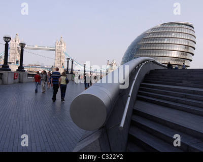 Home Rathaus des größeren Rathauses London Authority ist Heimat des Mayor of London, der London Assembly Stockfoto