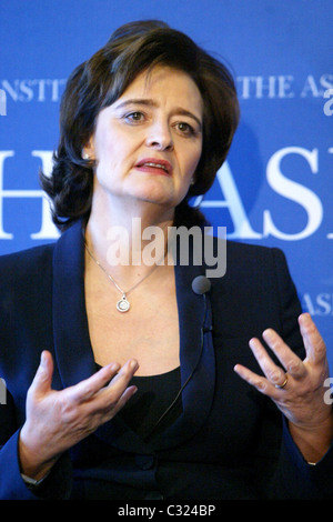 Cherie Blair die Alma und Joseph Gildenhorn Buchreihe mit Cherie Blair, Autor von "was mich betrifft: My Life von Stockfoto