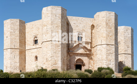 Castel del Monte (Burg des Berges) Apulien, Italien Stockfoto