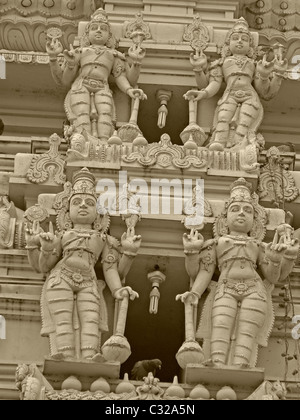 Herrn Balaji Temple, Ketkawale, Narayanpur, Pune, Maharashtra, Indien Stockfoto