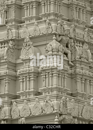 Herrn Balaji Temple, Ketkawale, Narayanpur, Pune, Maharashtra, Indien Stockfoto