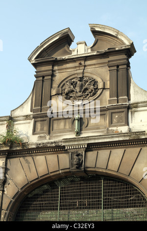 Verfallene Smithfields Fleischmarkt in London zur Renovierung fällig Stockfoto