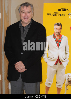 Robert De Niro bei einem Fototermin für seinen neuen Film "Was gerade passiert ist" anlässlich der Dorchester Hotel in London, England - 10.11.08 Stockfoto