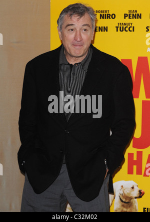 Robert De Niro bei einem Fototermin für seinen neuen Film "Was gerade passiert ist" anlässlich der Dorchester Hotel in London, England - 10.11.08 Stockfoto