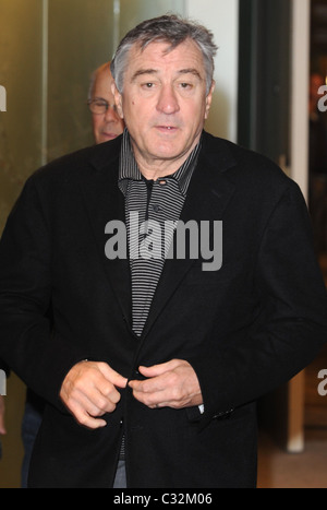 Robert De Niro bei einem Fototermin für seinen neuen Film "Was gerade passiert ist" anlässlich der Dorchester Hotel in London, England - 10.11.08 Stockfoto