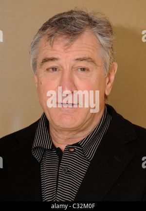 Robert De Niro bei einem Fototermin für seinen neuen Film "Was gerade passiert ist" anlässlich der Dorchester Hotel in London, England - 10.11.08 Stockfoto