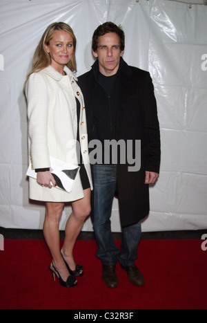 Christine Taylor und Ben Stiller Eröffnungsabend des "Billy Elliot The Musical" am Broadway am Imperial Theatre - Ankünfte Stockfoto