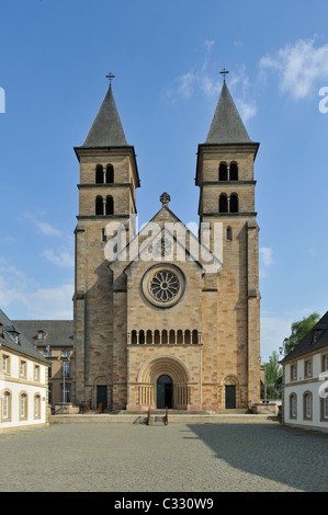 Die Basilika von St. Willibrord in Echternach, Großherzogtum Luxemburg Stockfoto