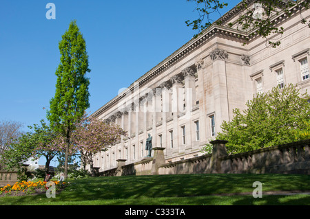 Saint Georges Hall, die von Charles Cockerell Liverpool England UK Stockfoto