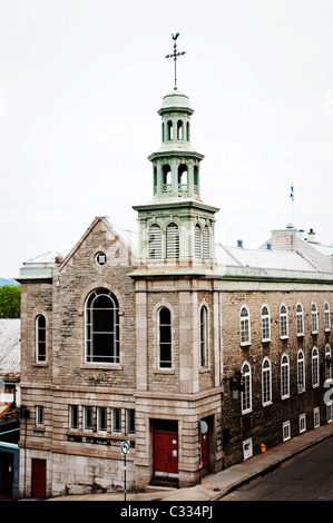 Die Jesuiten-Kapelle in der Altstadt von Quebec Stadt stammt aus dem 18. Jahrhundert. Stockfoto