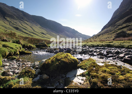 Honister Pass in den Lake District, Cumbria, England, Großbritannien, Vereinigtes Königreich Großbritannien Stockfoto