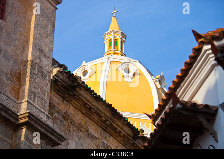 Kathedrale de San Pedro Claver, Cartagena, Kolumbien Stockfoto