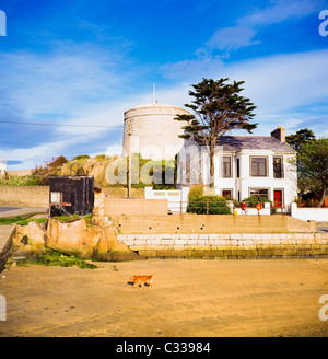 Sandycove, Co Dublin, Irland, Joyce Tower Stockfoto