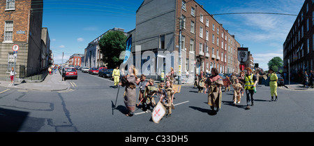 Limerick City, Co Limerick, Irland; Parade für Limerick 800 Festival Stockfoto