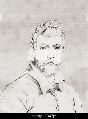 Annibale Carracci, 1560 – 1609. Maler des italienischen Barock. Stockfoto