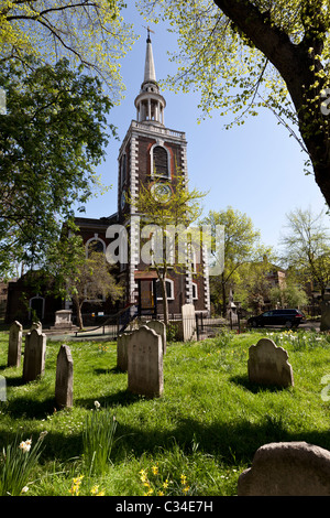 St. Marien Kirche, Rotherhithe, London, England, Vereinigtes Königreich. Stockfoto