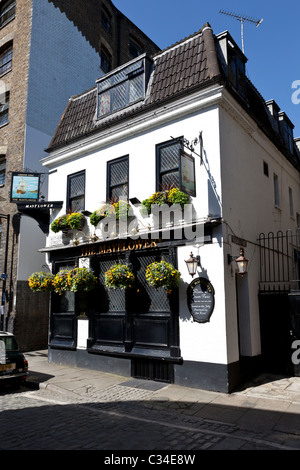 Die Mayflower Pub, Rotherhithe Street, London, England, UK. Stockfoto