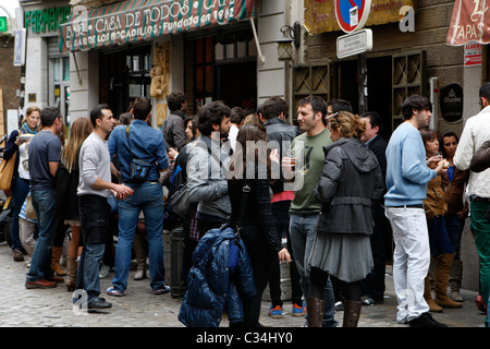 Tapas-Bar in Granada Spanien Stockfoto