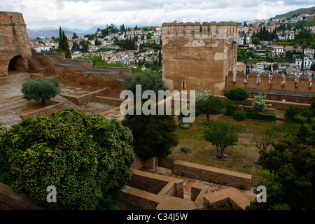 Die Alhambra in Granada Spanien Stockfoto