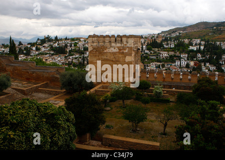 Die Alhambra in Granada Spanien Stockfoto