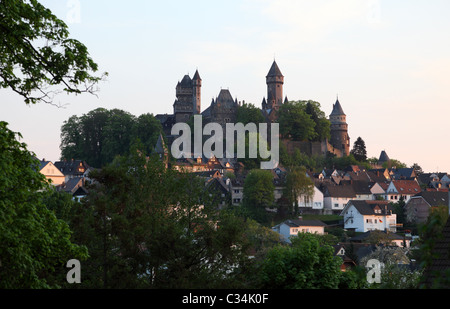 Mittelalterliche Burg Braunfels in Hessen Deutschland Stockfoto