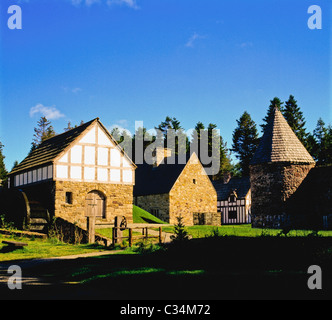 Omagh, Co Tyrone, Nordirland, Omagh Ulster History Park und Plantage Siedlung Stockfoto