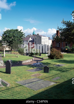 Derry City, Nordirland; Str. Columbs Kathedrale Friedhof Stockfoto