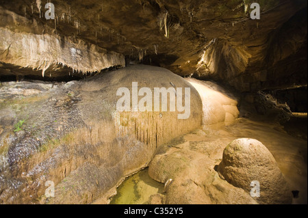 Ingleborough Höhle, Clapham, North Yorkshire Dales. Stockfoto