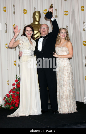 Sally Bell, Kim Ledger und Kate Ledger 81st Annual Academy Awards (Oscars) - Presseraum auf dem Kodak Theatre in Hollywood Stockfoto