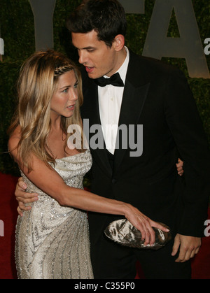 Jennifer Aniston und John Mayer die 81st Annual Academy Awards (Oscars) - Vanity Fair Party Hollywood, Kalifornien - 22.02.09 Stockfoto