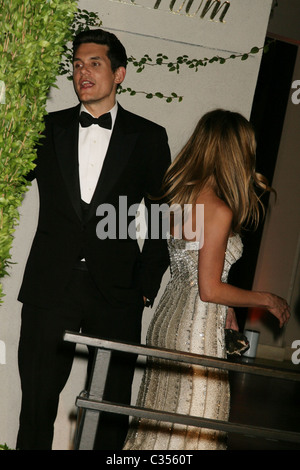 John Mayer und Jennifer Aniston die 81st Annual Academy Awards (Oscars) - Vanity Fair Party Hollywood, Kalifornien - 22.02.09 Stockfoto