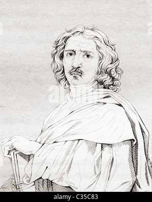 Nicolas Poussin, 1594-1665. Französischer Maler. Stockfoto