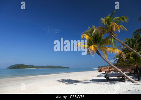 Tropischer Traumstrand am Pantai Cenang auf Langkawi, Malaysia 15 Stockfoto