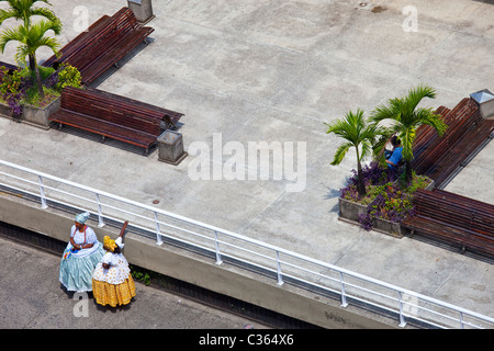 Baiana Frauen in Salvador, Brasilien Stockfoto