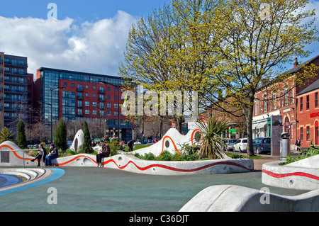 Devonshire Green, Sheffield Stockfoto